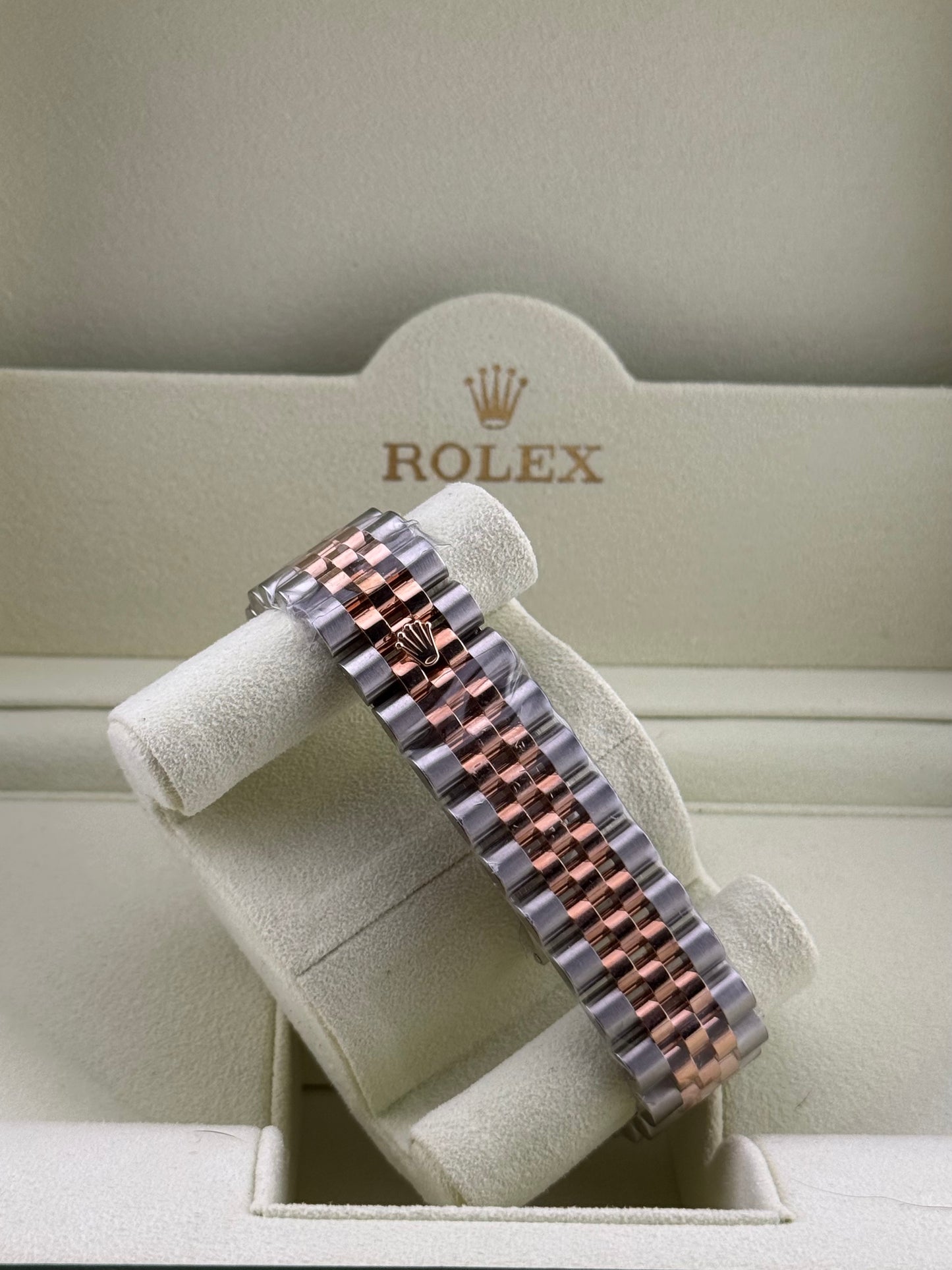 Rolex Datejust 36 Arabic Rose Gold/Stainless Steel NOS Fully Stickered Jubilee 116231
