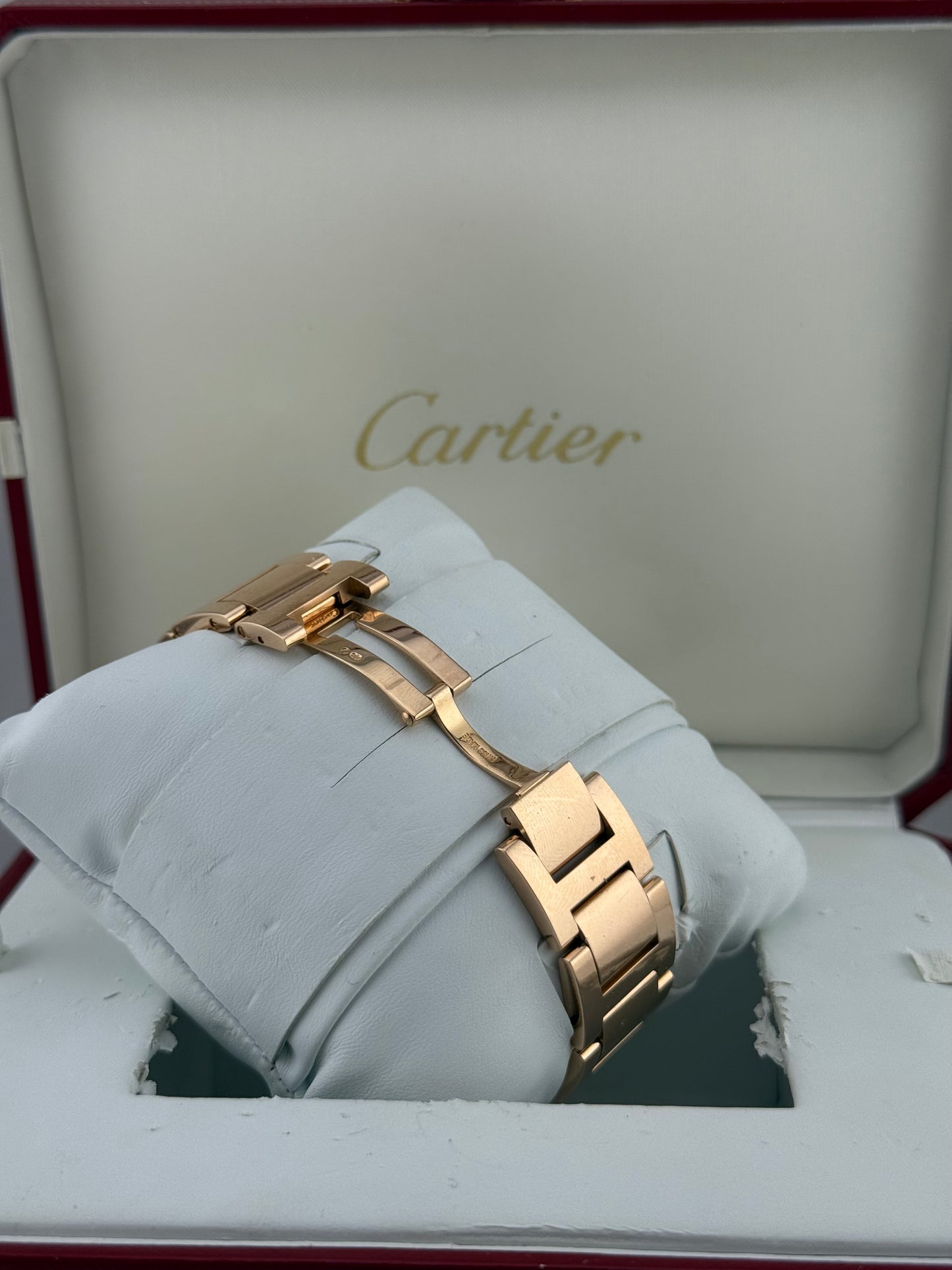 Cartier Ballon Bleu 36 Automatic 18kt Rose Gold WE902026
