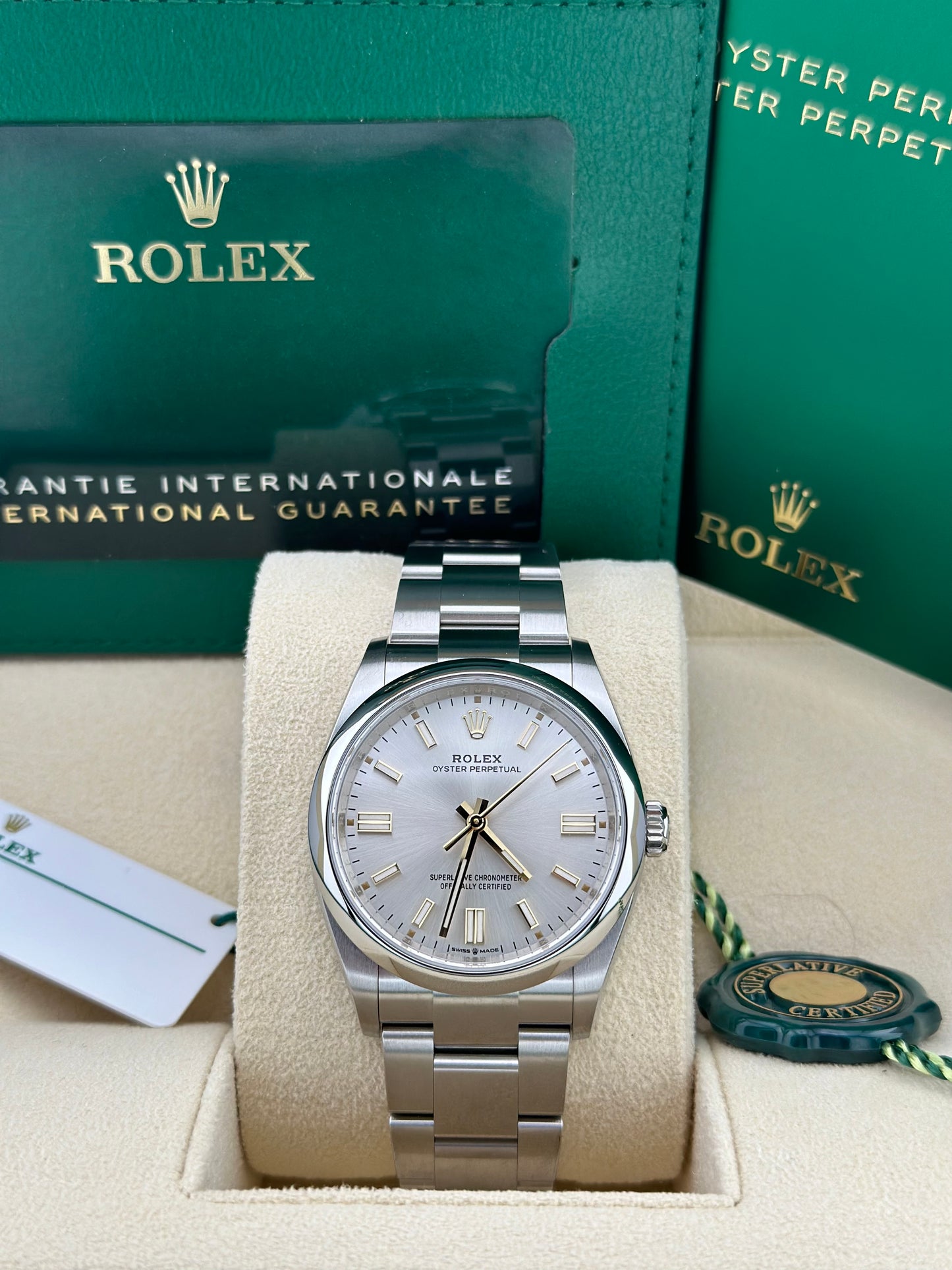 Rolex Oyster Perpetual 36 Silver Dial 126000