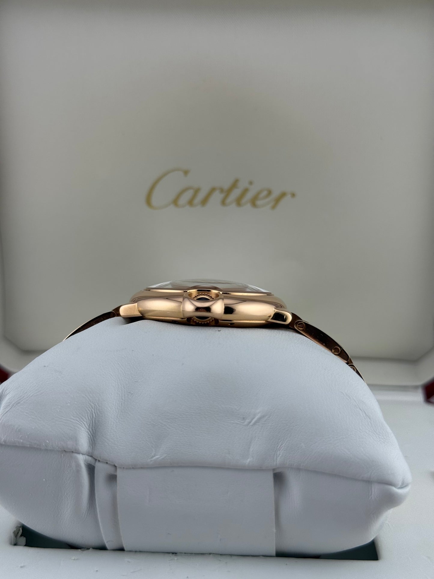 Cartier Ballon Bleu 36 Automatic 18kt Rose Gold WE902026