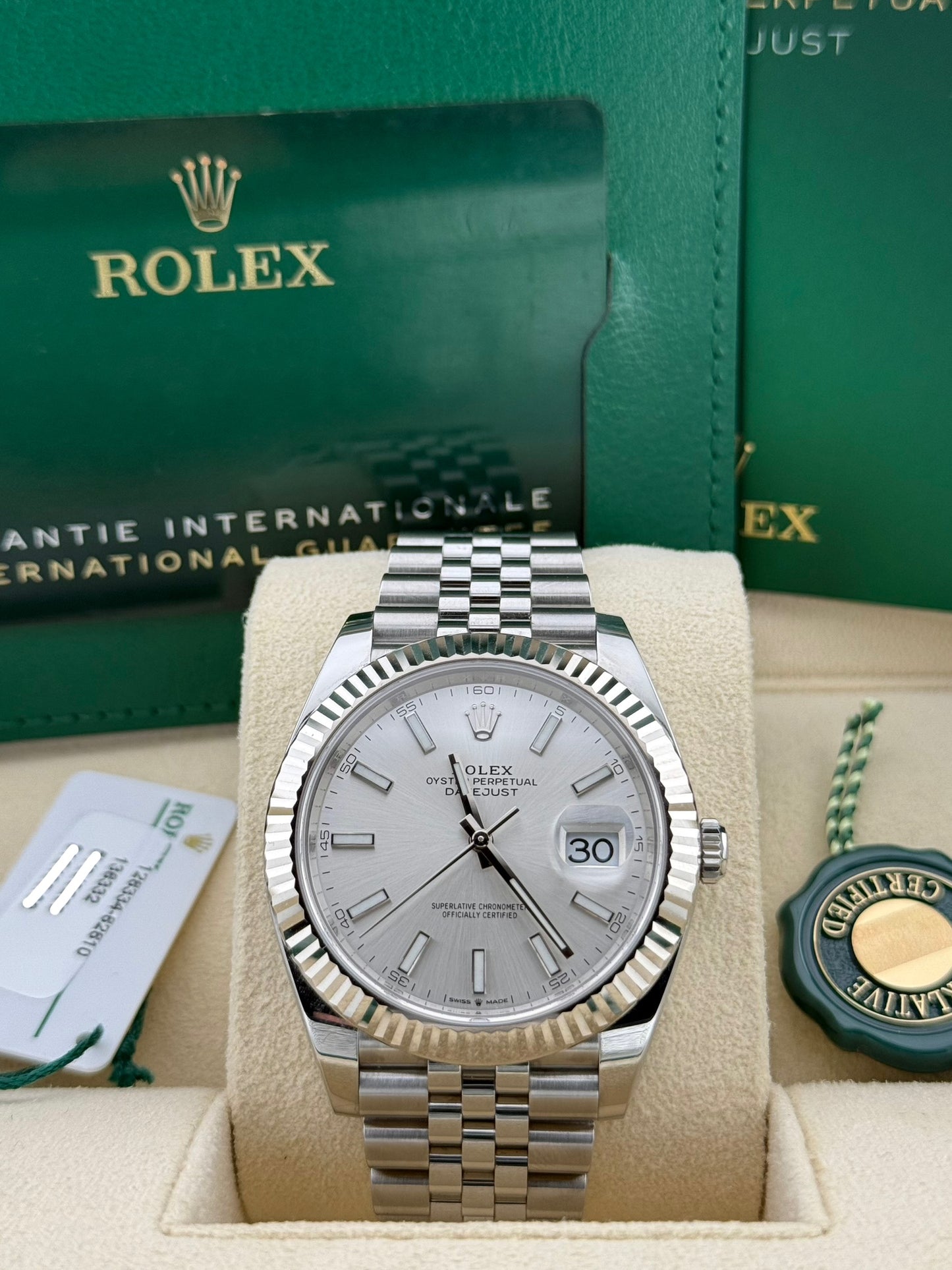 Rolex Datejust 41 Silver Dial Jubilee 126334