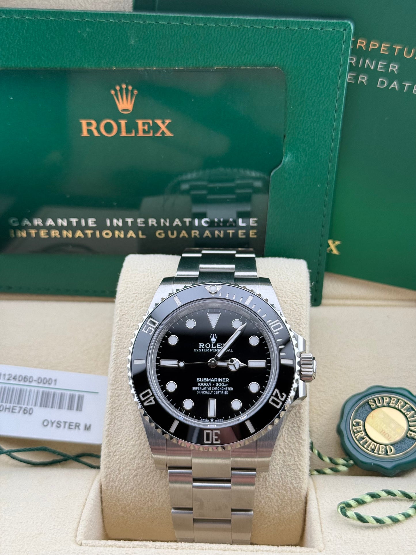 Rolex Submariner No Date 124060