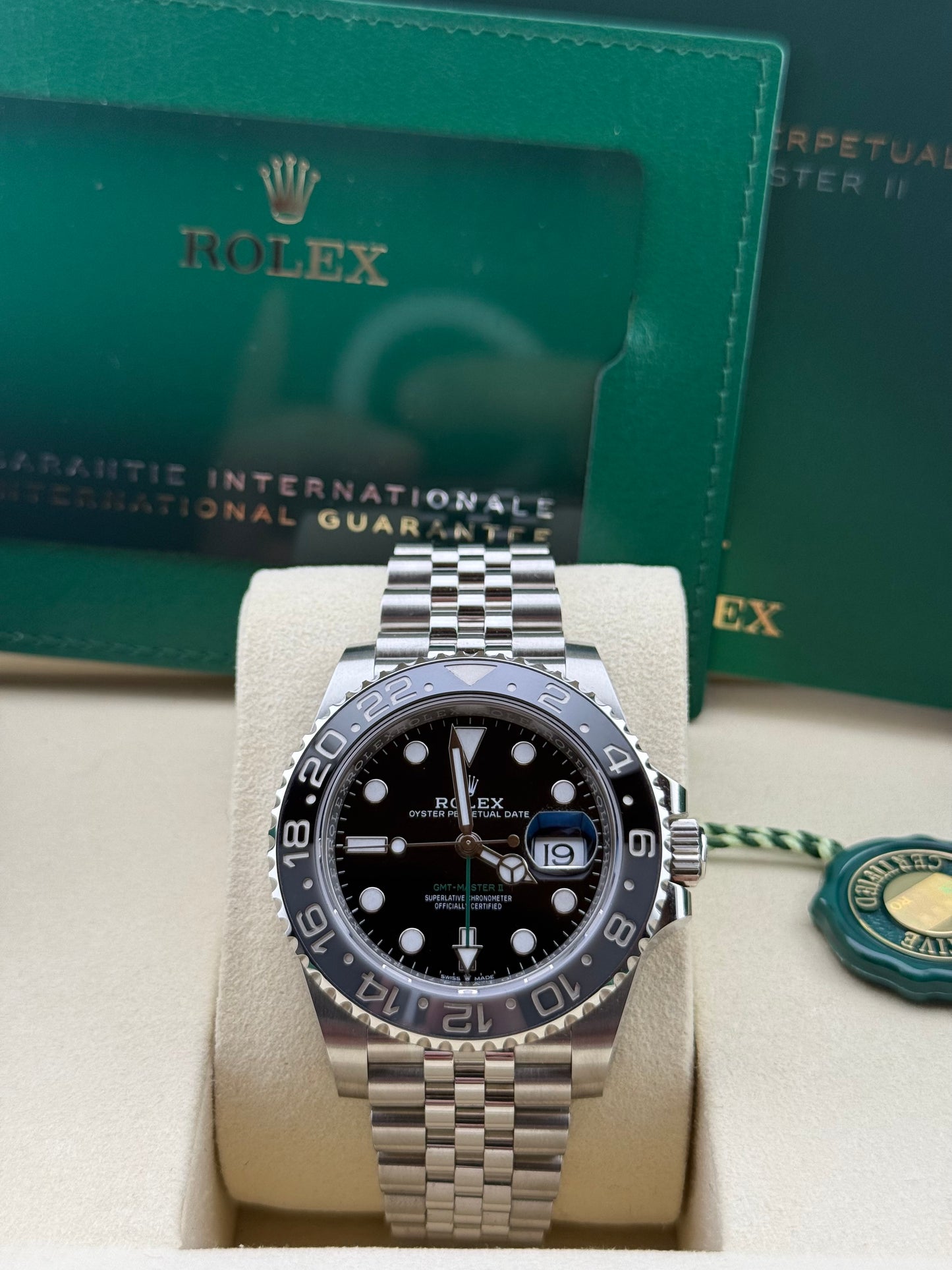 Rolex GMT-Master 2 Bruce Wayne Jubilee 126710GRNR