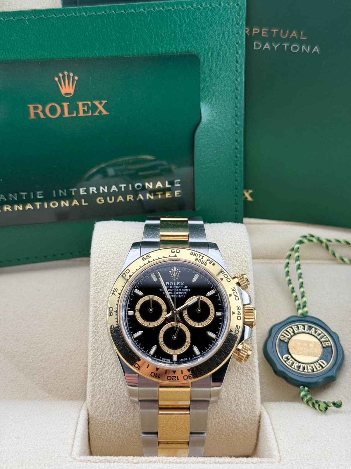 Rolex Daytona Steel/Gold Black 126503