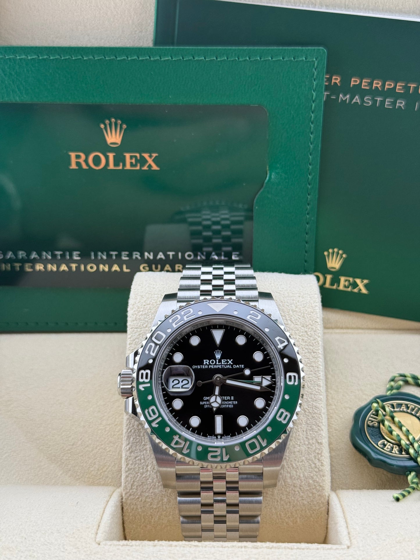 Rolex GMT-Master “Sprite” Jubilee 126720VTNR
