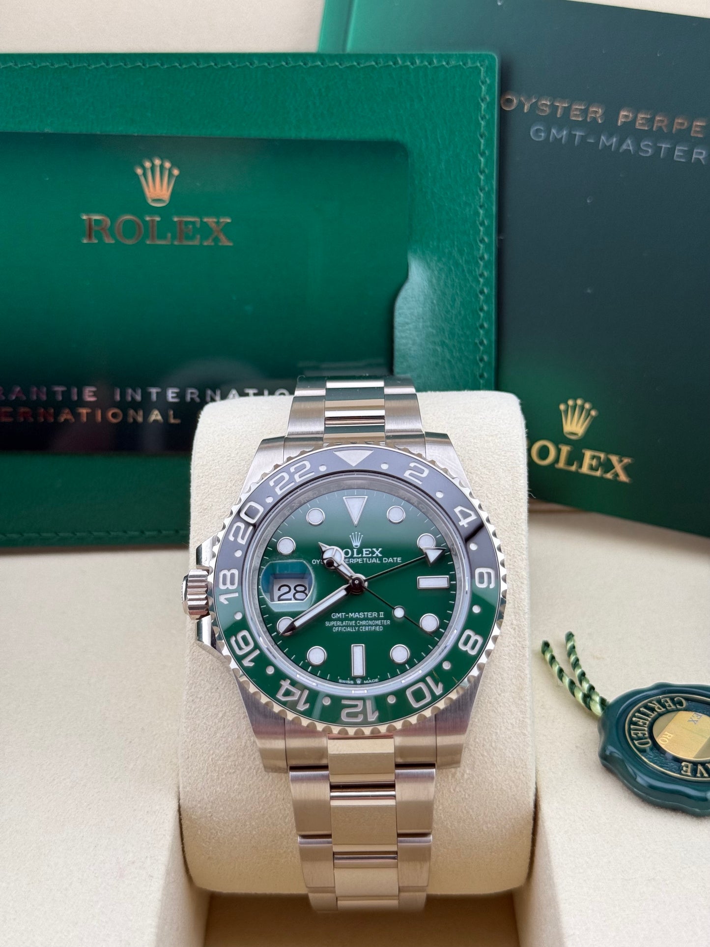 Rolex GMT-Master Sprite White Gold 126729VTNR