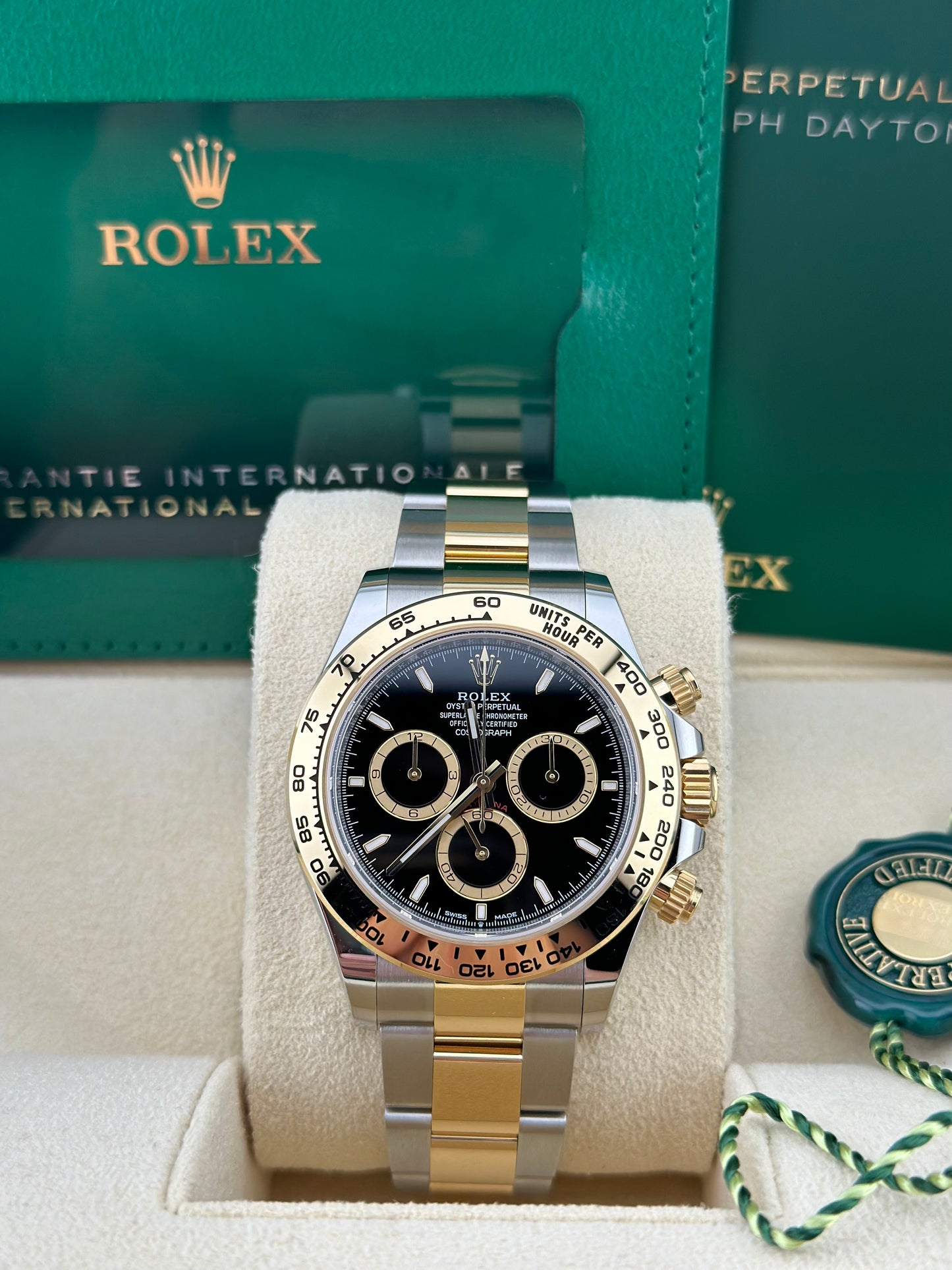 Rolex Daytona Two-Tone Black Dial 126503