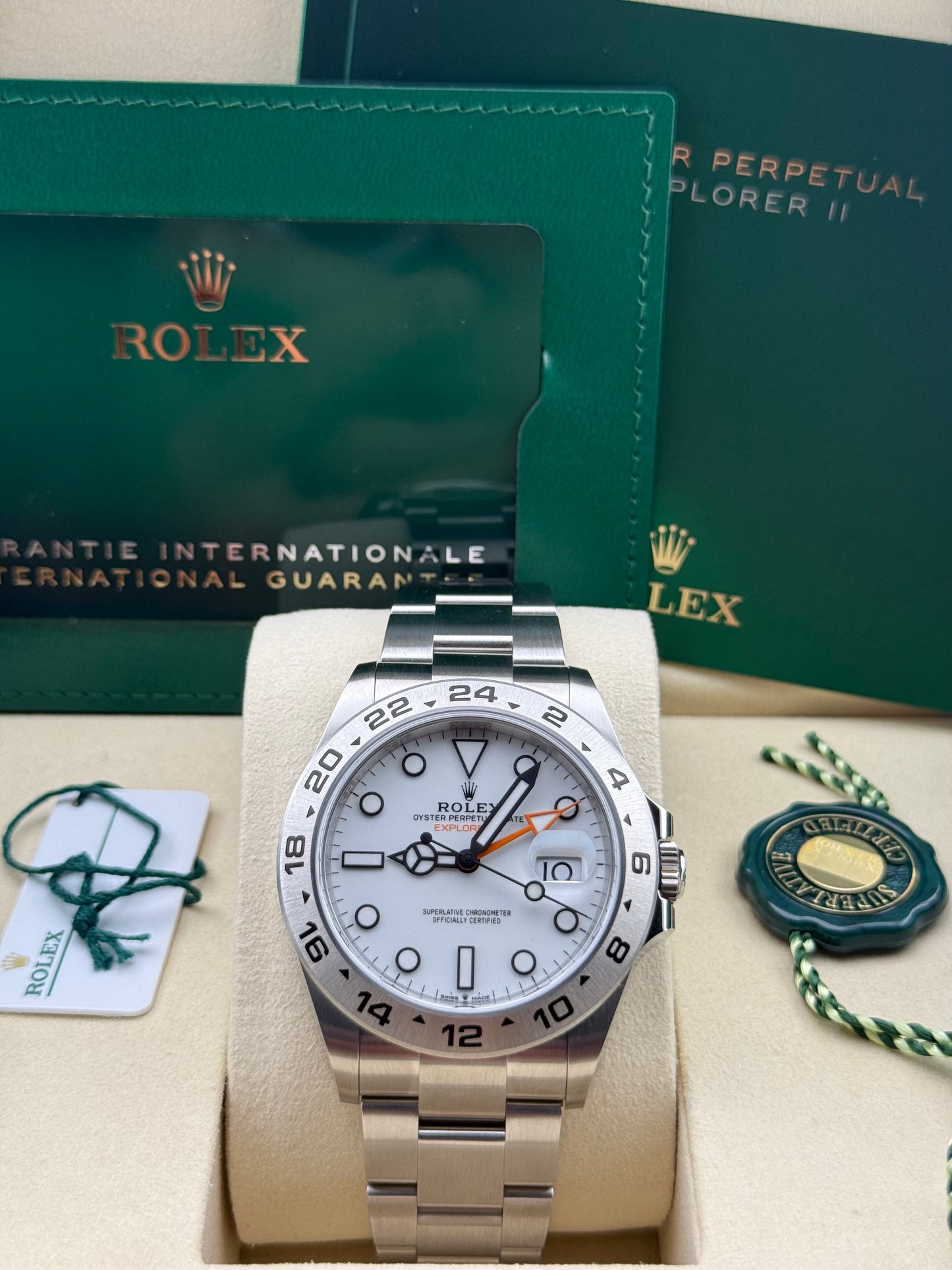 Rolex Explorer 2 White “Polar” 226570