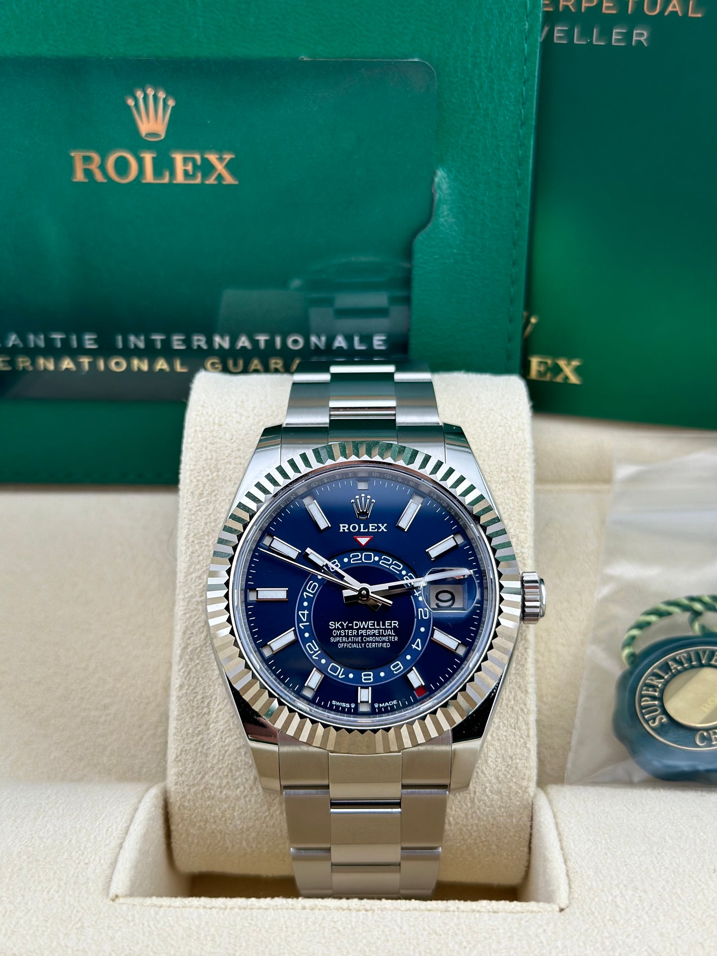 Rolex Sky-Dweller Blue Dial Oyster 336934