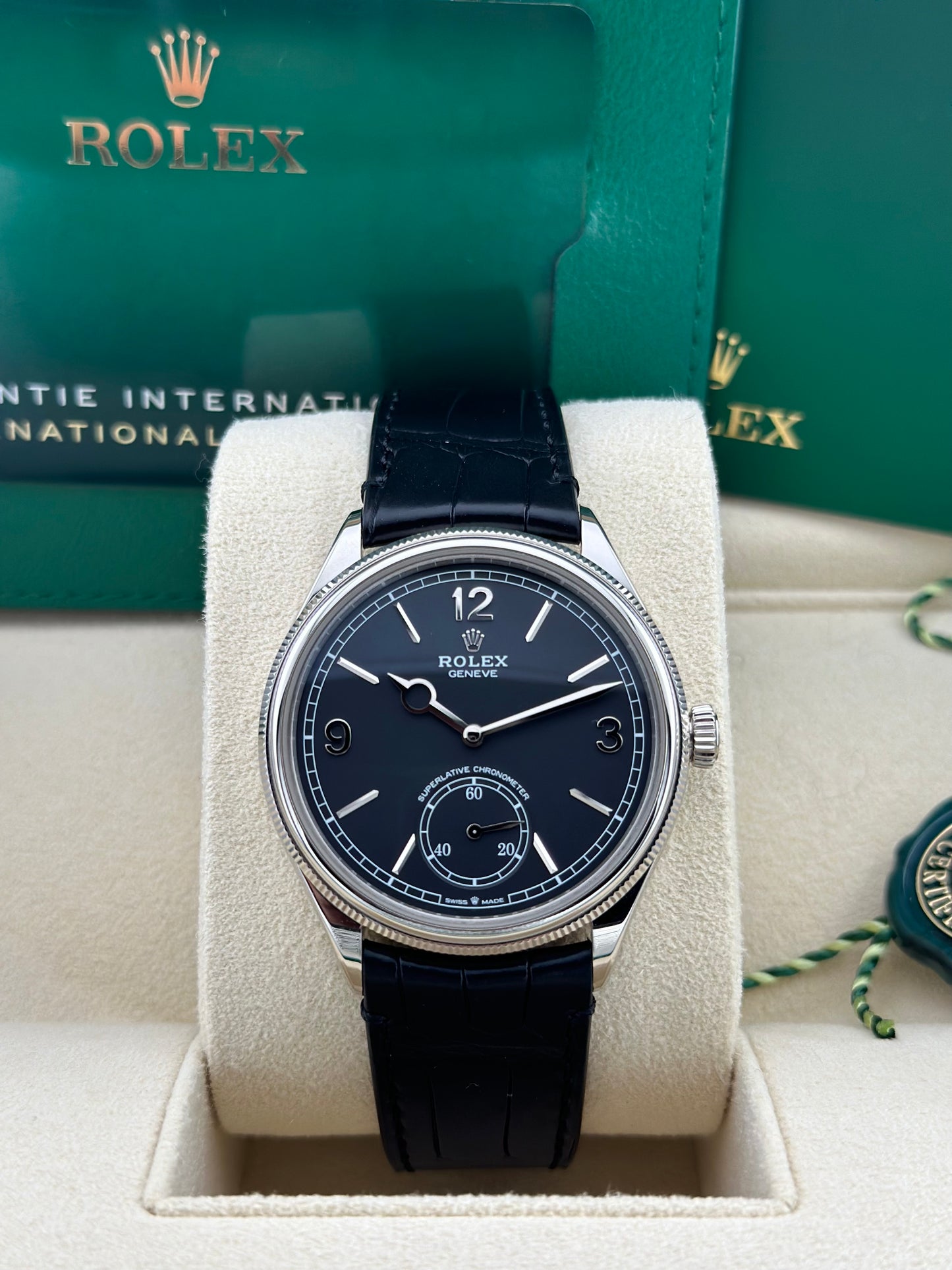 Rolex 1908 Black Dial 52509