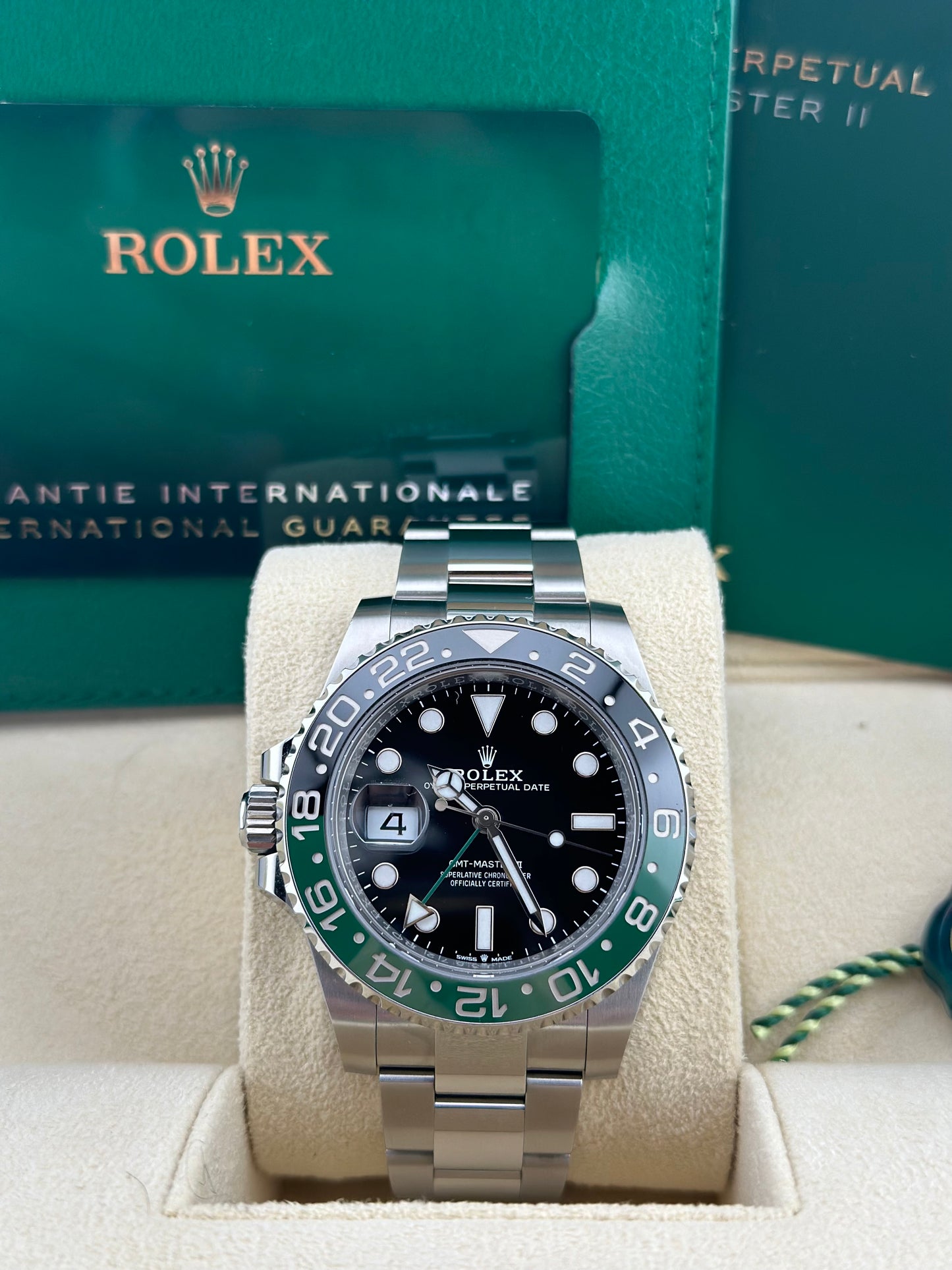 Rolex GMT-Master “Sprite” Oyster Bracelet ref. 126720VTNR