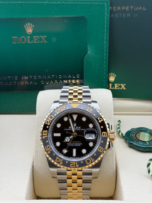 Rolex GMT-Master Yellow Gold/Stainless steel 126713GRNR