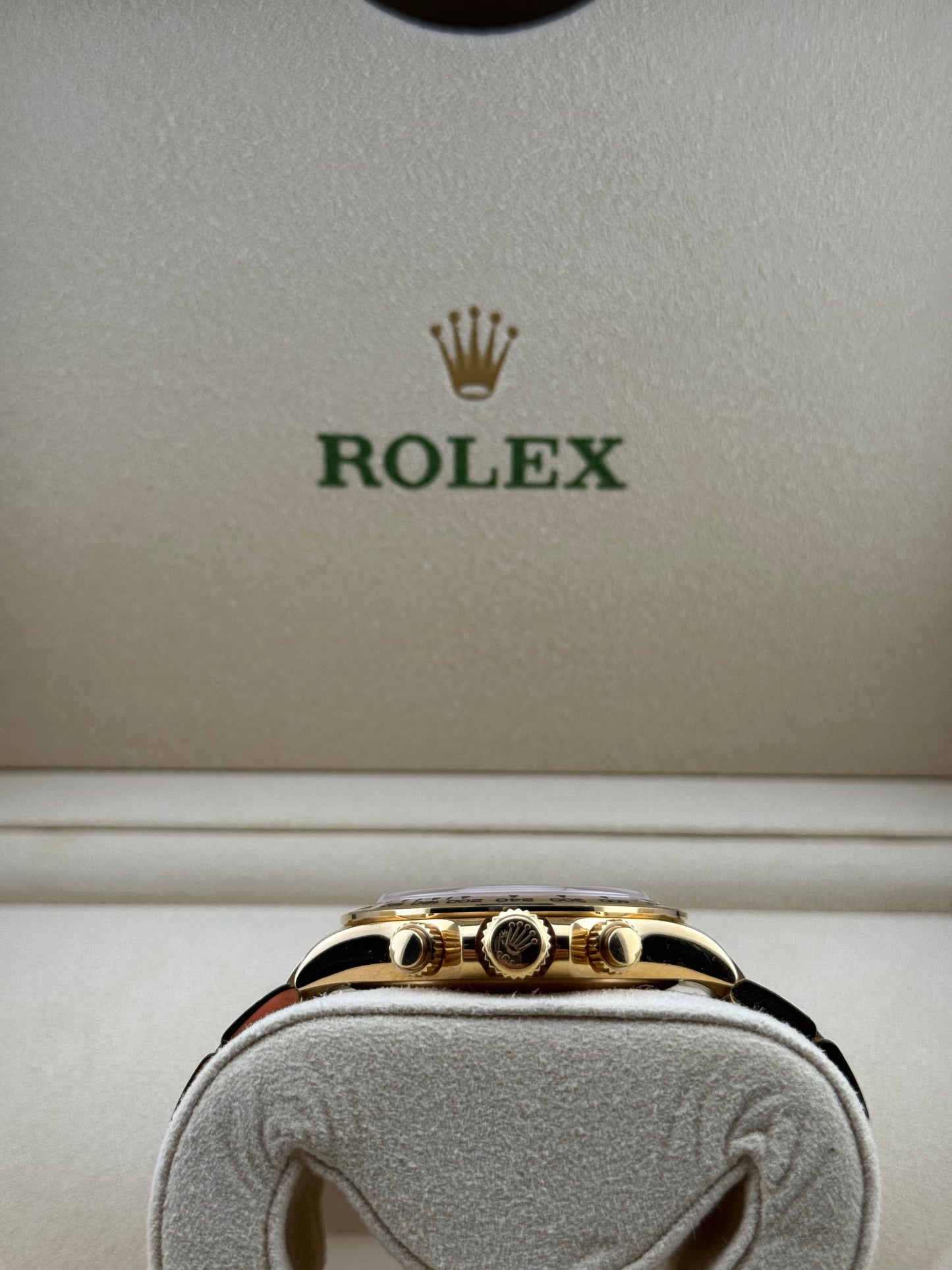 Rolex Daytona Yellow Gold Black Dial 116508