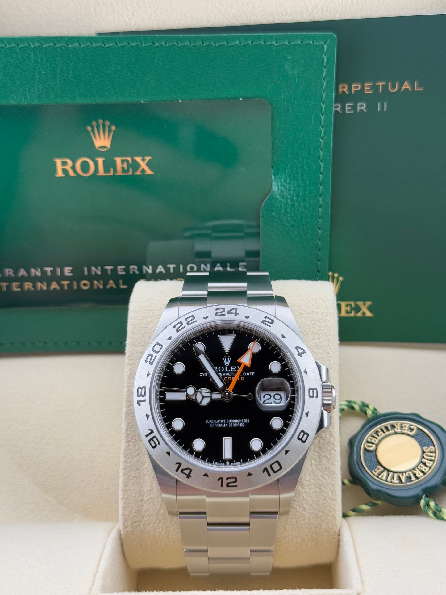 Rolex Explorer 2 Black Dial ref. 226570