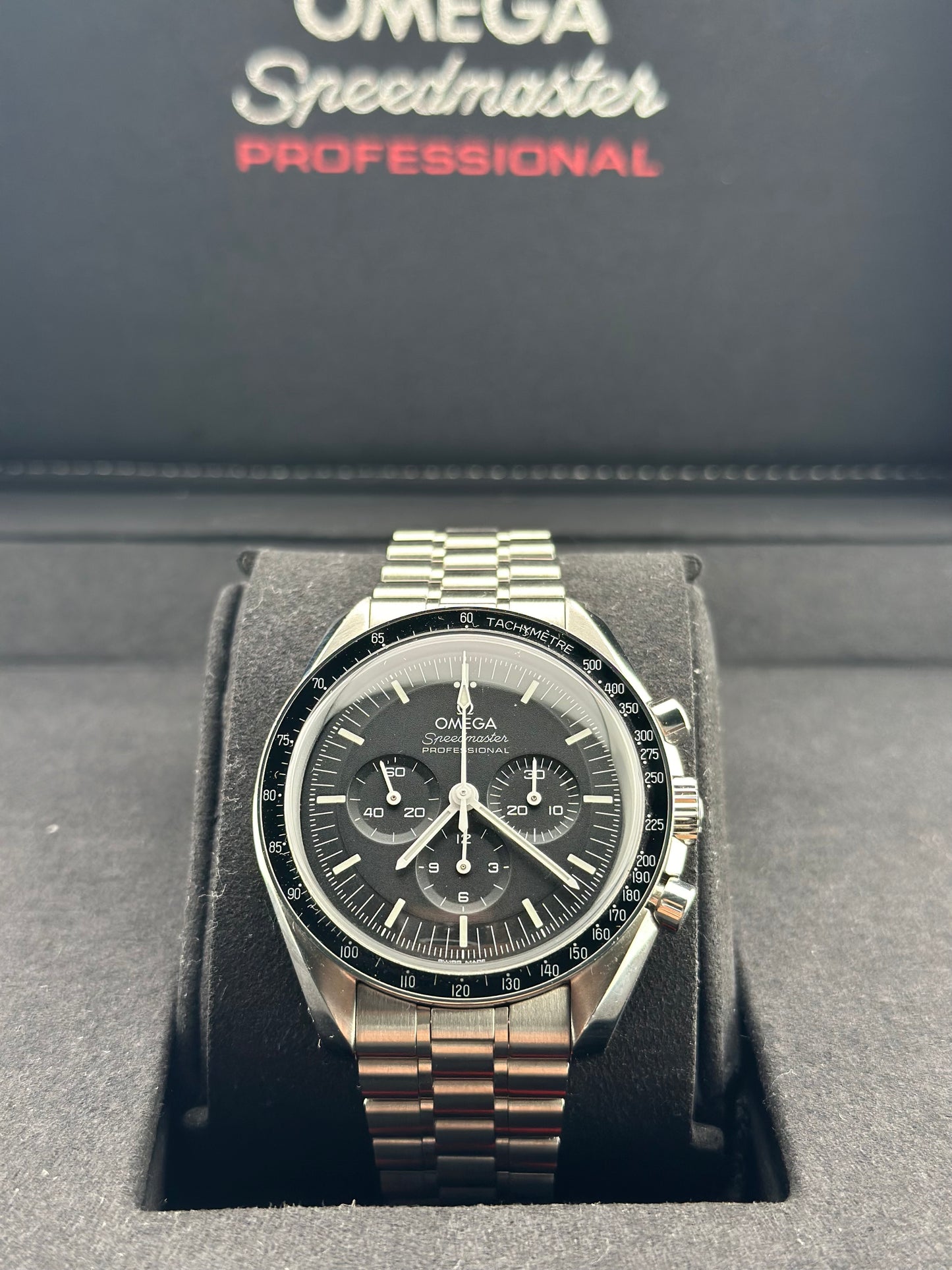 Omega Speedmaster Hesalite