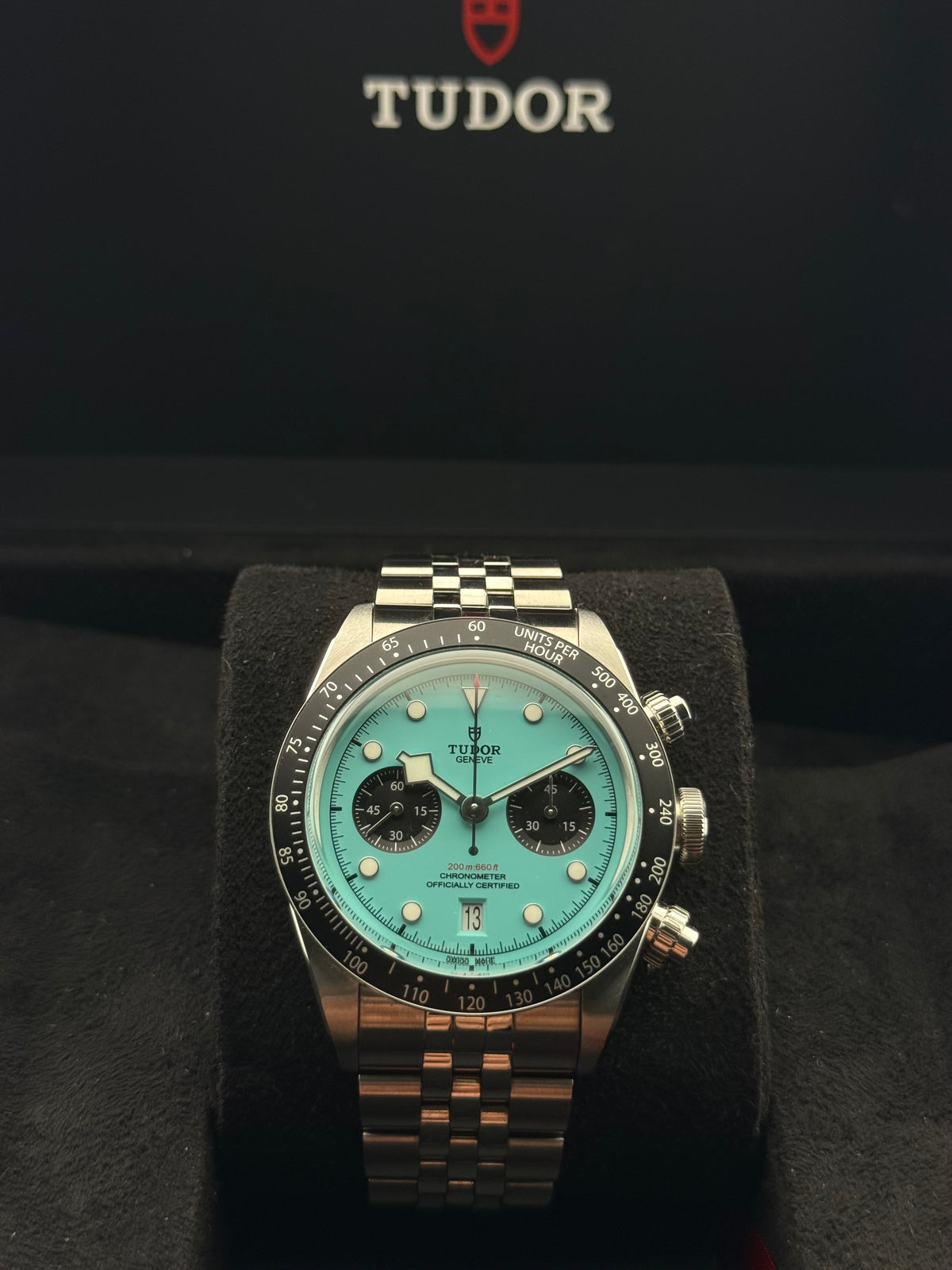 Tudor Black Bay Chrono Flamingo Blue 79360-0024