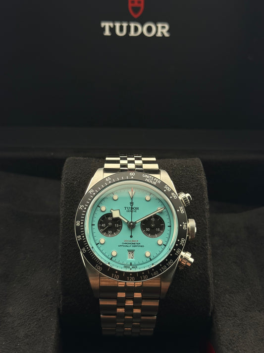 Tudor Black Bay Chrono Flamingo Blue 79360-0024