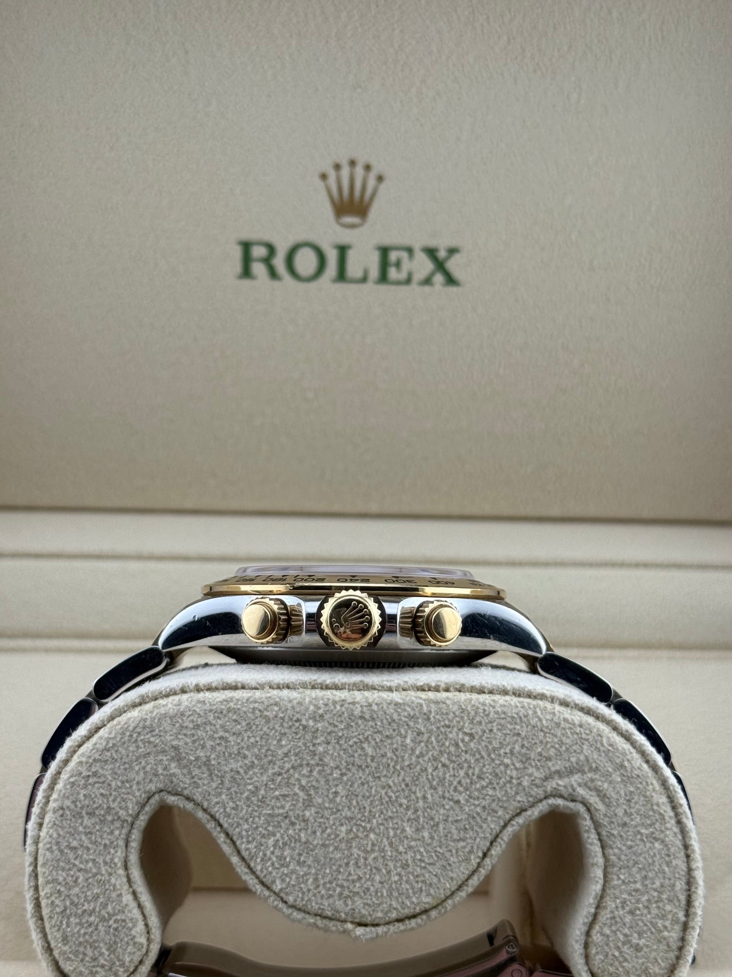 Rolex Daytona Black Dial Steel/Gold 116503