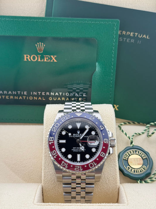 Rolex GMT-Master II Pepsi Jubilee 126710BLRO
