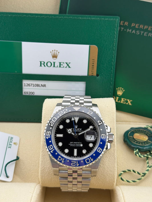 Rolex GMT-Master II “Batgirl” Jubilee 126710BLNR
