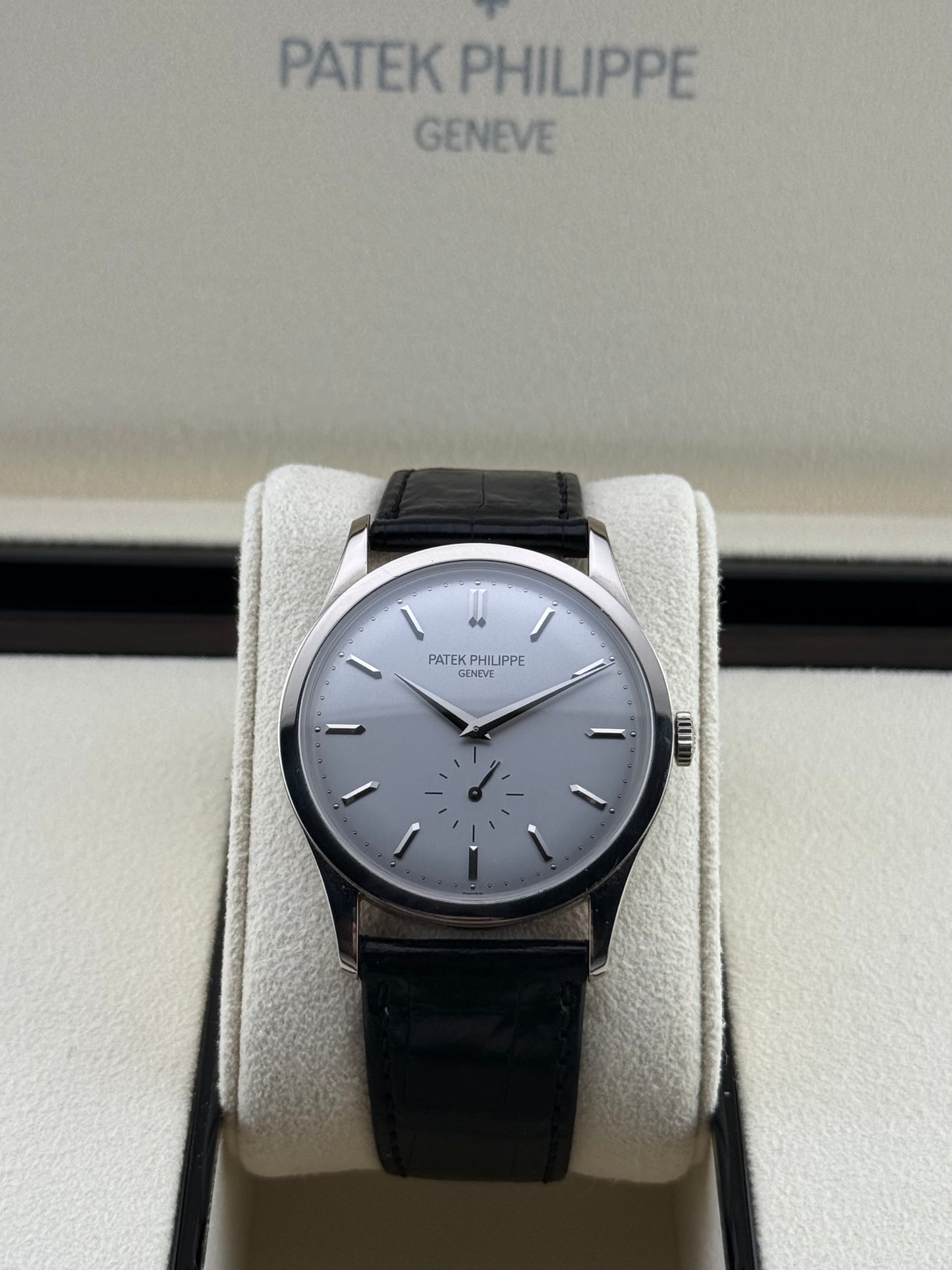 Patek Philippe Calatrava Small Seconds White Gold 5196G-001