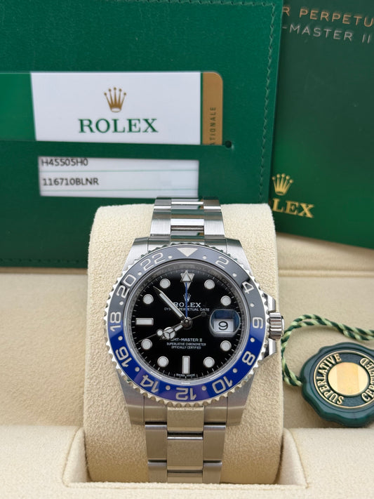 Rolex GMT-Master II Batman 116710BLNR