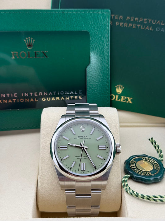 Rolex Oyster Perpetual 41 Pistachio Dial 134300