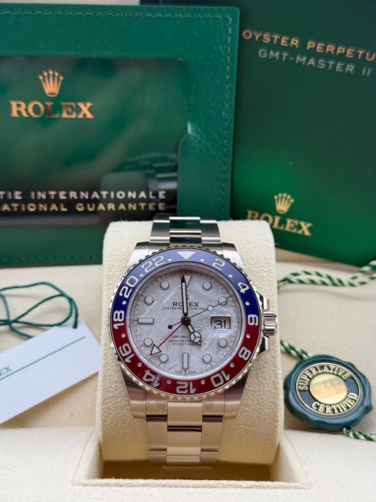Rolex GMT-Master 2 Meteorite White Gold 126719BLRO