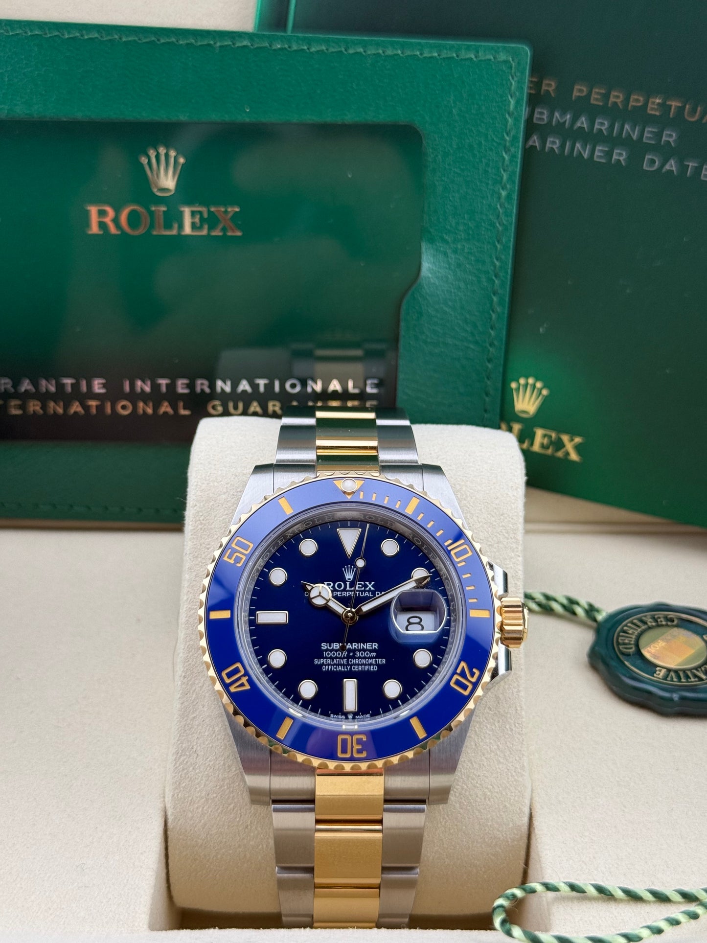 Rolex Submariner Steel/Gold Blue Dial “Bluesy”126613LB