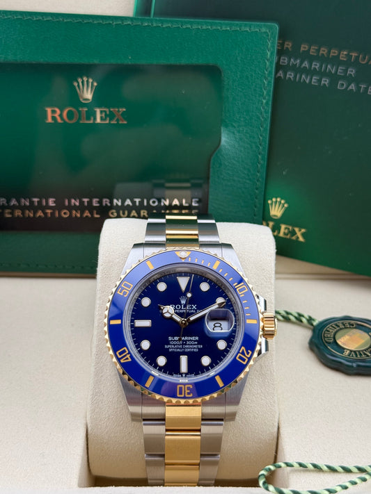 Rolex Submariner Steel/Gold Blue Dial “Bluesy”126613LB