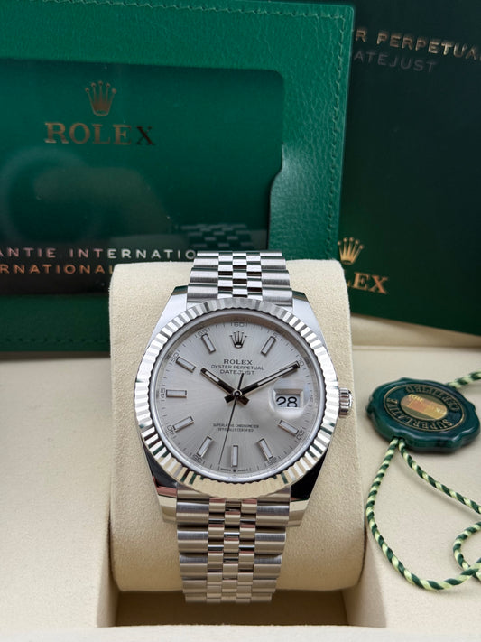 Rolex Datejust 41 Silver Jubilee 126334