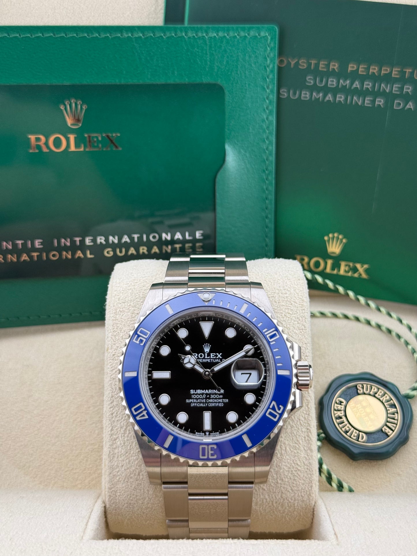 Rolex Submariner Cookie Monster White Gold 126619LB