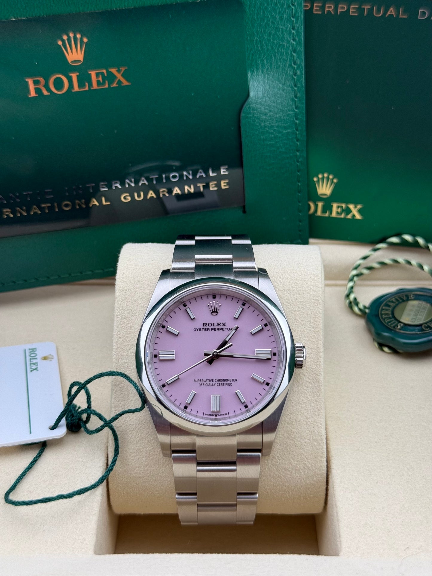 Rolex Oyster Perpetual 36 Candy Pink 126000