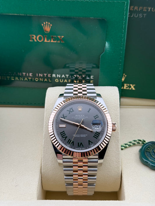 Rolex Datejust 41 Wimbledon Two-Tone Jubilee 126331