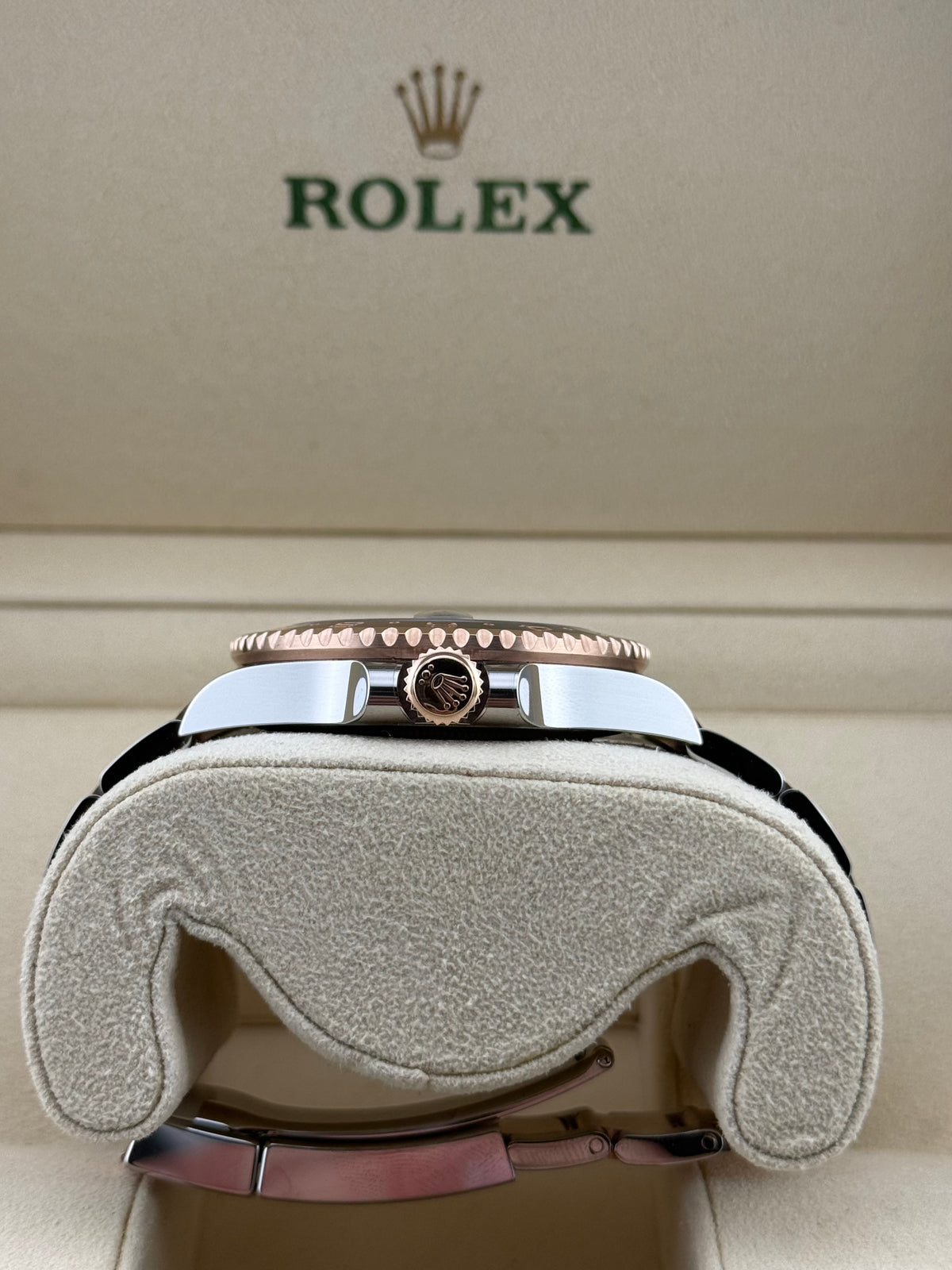 Rolex GMT-Master II Rootbeer Rose Gold/Stainless steel 126711CHNR