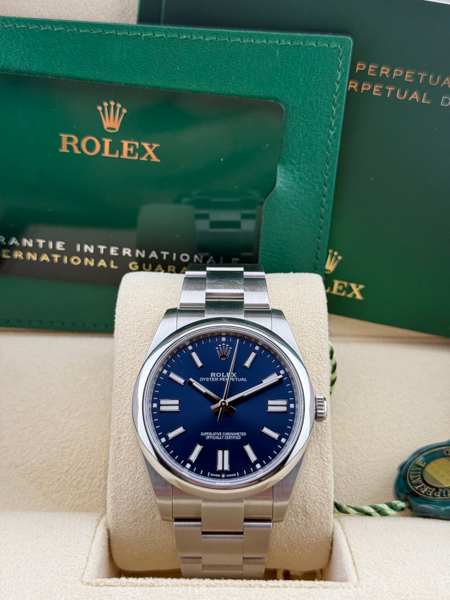 Rolex Oyster Perpetual 41 Blue 124300