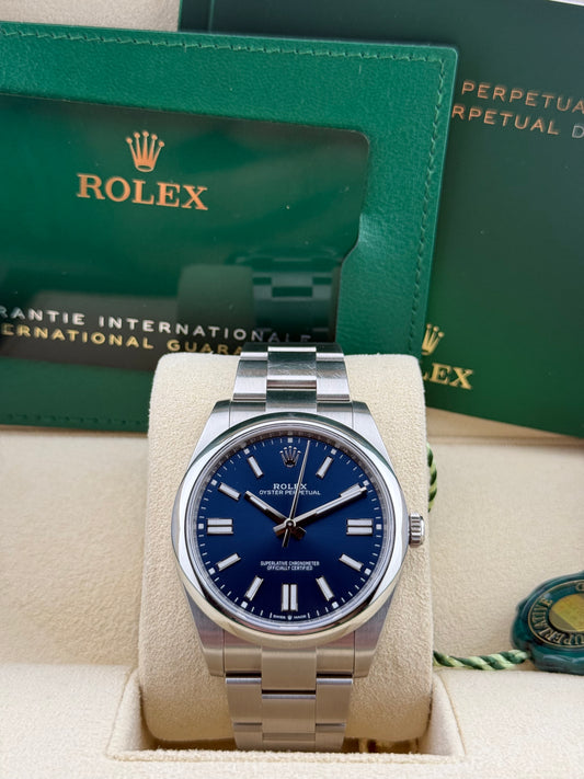 Rolex Oyster Perpetual 41 Blue 124300