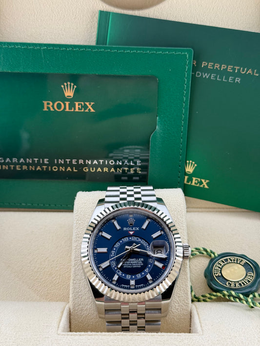 Rolex Sky-Dweller Blue Jubilee 336934