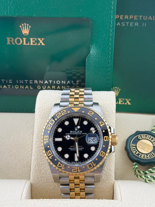 Rolex GMT-Master II Yellow Gold/Stainless steel 126713GRNR