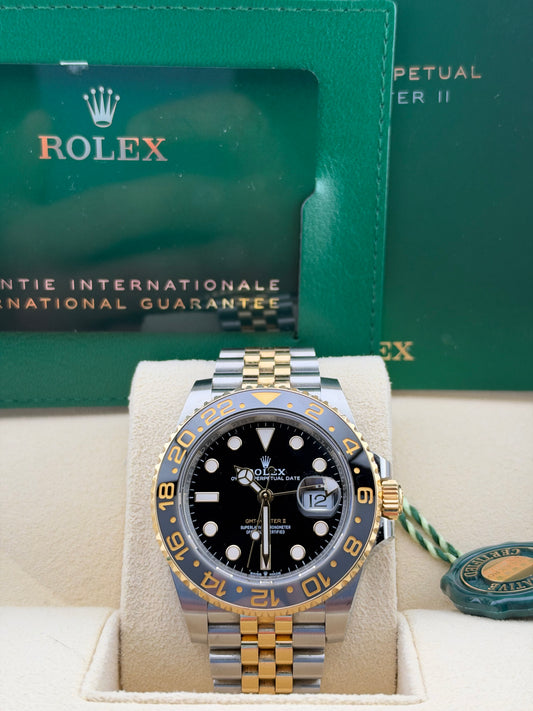 Rolex GMT-Master II Yellow Gold/Stainless steel 126713GRNR