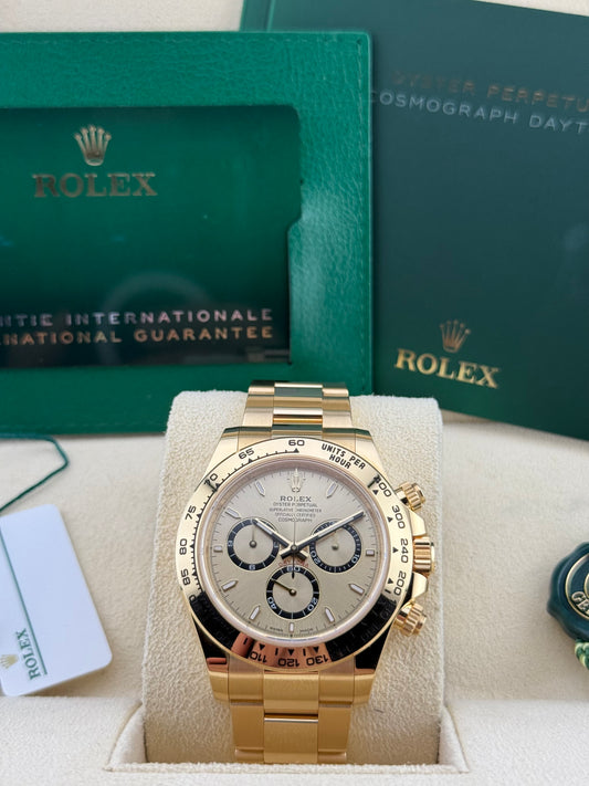Rolex Daytona Yellow Gold Champagne 126508