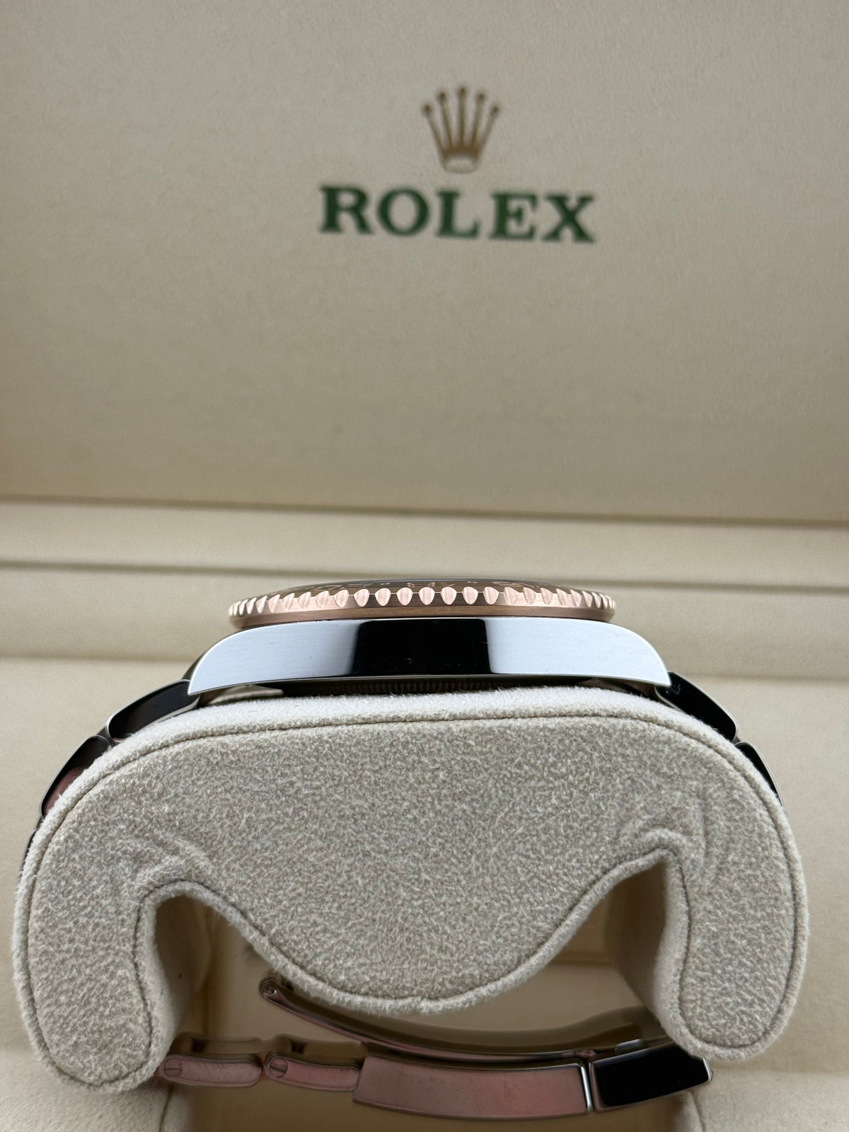 Rolex GMT-Master II Rootbeer Rose Gold/Stainless steel 126711CHNR