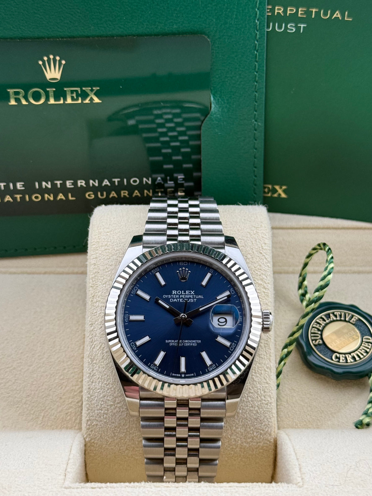 Rolex Datejust 41 Blue Jubilee 126334