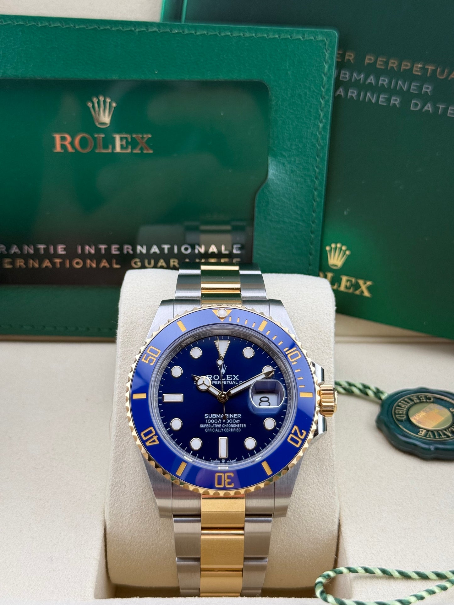Rolex Submariner Steel/Gold Blue Dial “Bluesy”126613LB