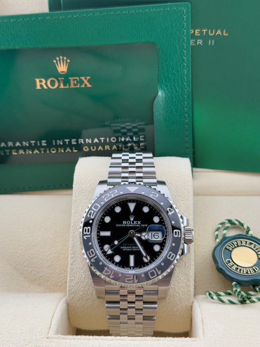 Rolex GMT-Master “Bruce Wayne” On Jubilee ref. 126710GRNR