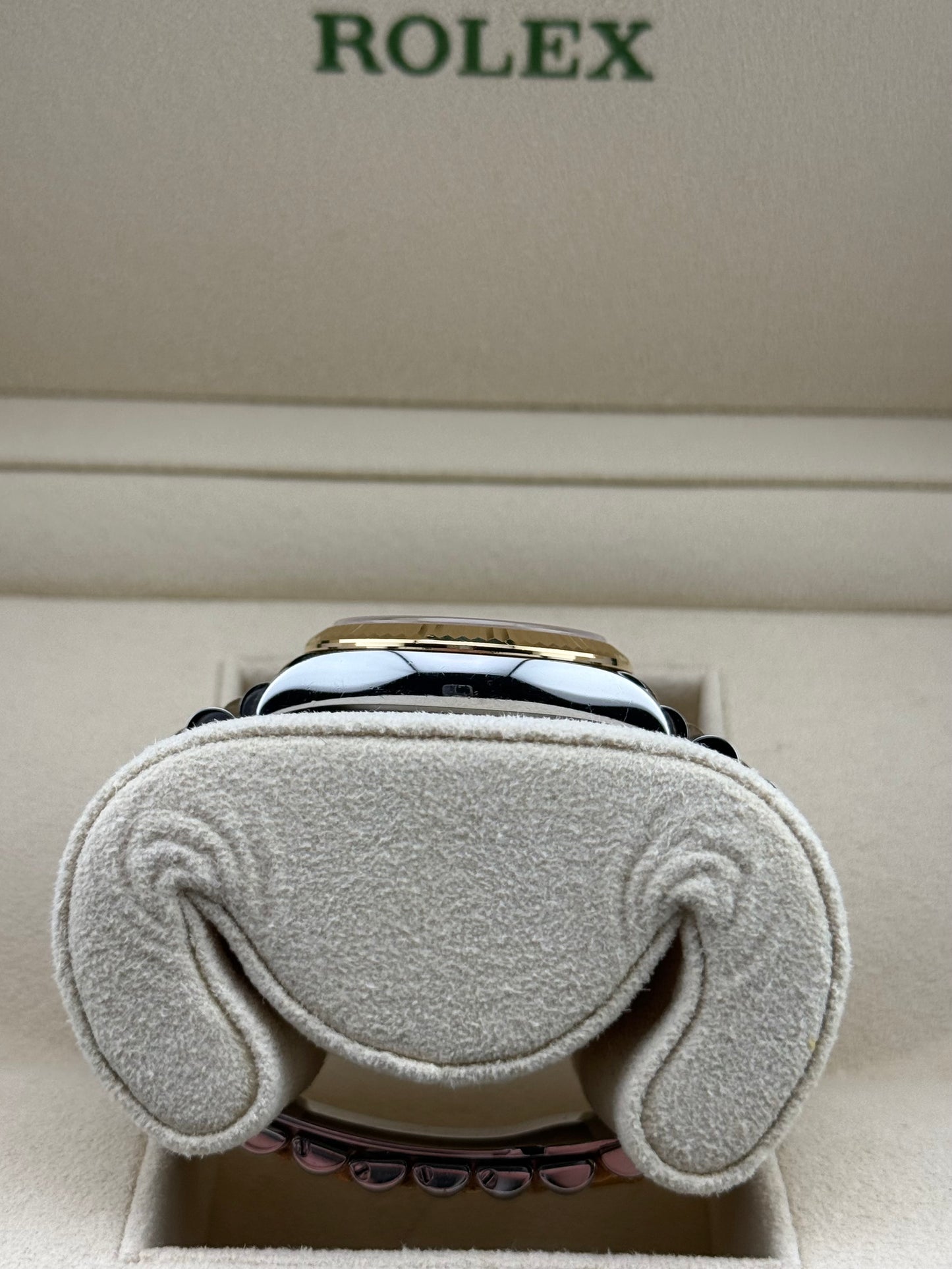 Rolex Datejust 31 Champagne Yellow Gold/Steel Jubilee 278273