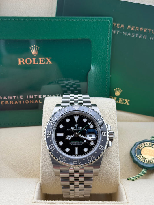 Rolex GMT-Master II Bruce Wayne Jubilee 126710GRNR