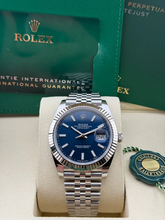 Rolex Datejust 41 Blue Jubilee 126334