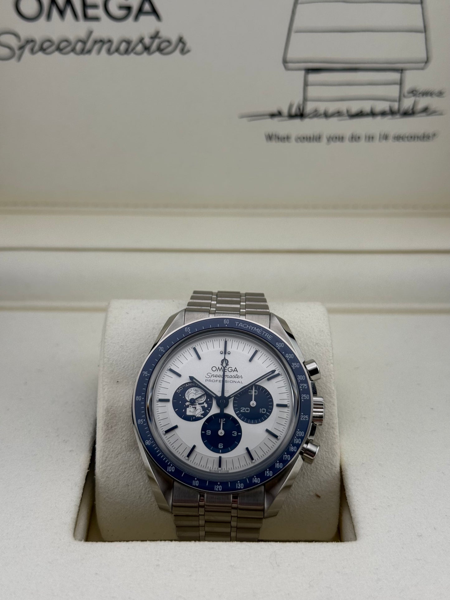 Omega Speedmaster “Silver Snoopy Award” 50th Anniversary 310.32.42.50.02.001