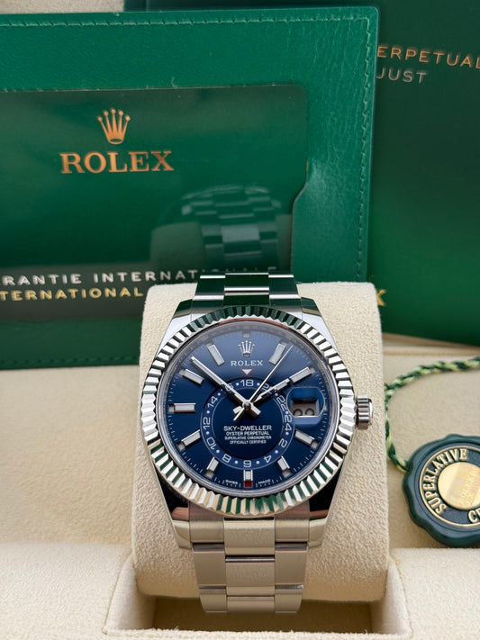 Rolex Sky-Dweller Blue Oyster 326934 [ON HOLD]